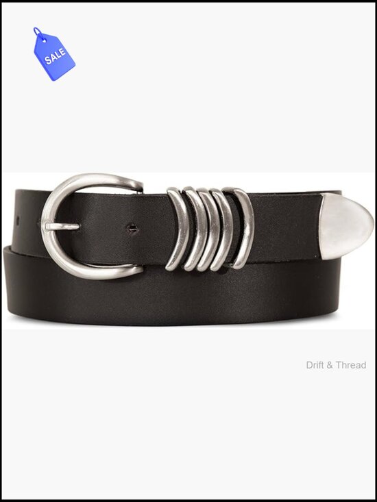 Women\'s 2-Pack Genuine Leather Belts Set main image 6